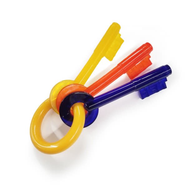 Nylabone Puppy Teething Keys - Jeffers - Dog Supplies > Dog Toys