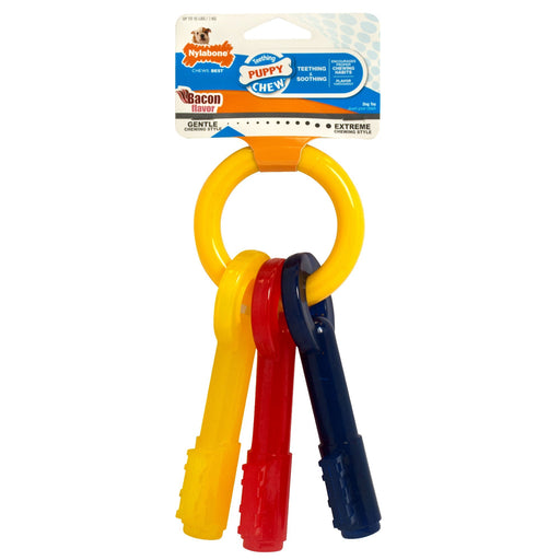 Nylabone Puppy Teething Keys - Jeffers - Dog Supplies > Dog Toys