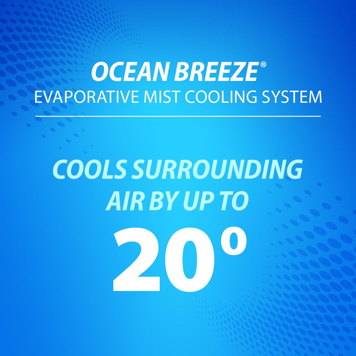 Ocean Breeze Evaporative Cooling System - Jeffers - Animal & Pet Supplies > Pet Cooling Supplies