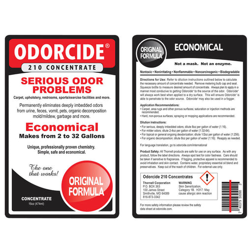 Odorcide Original Concentrate, 16 oz - Jeffers - Animal & Pet Supplies > Pet Odor & Stain Removers