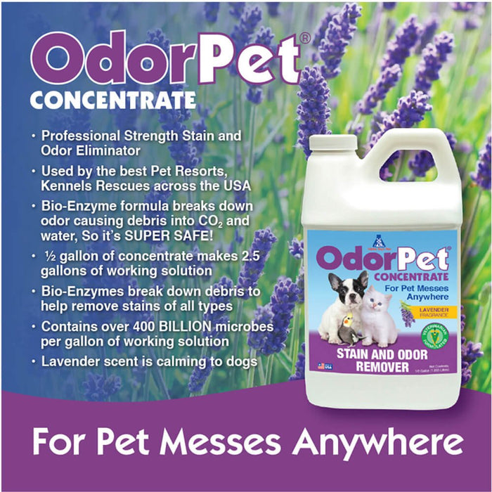 OdorPet - 1/2 gal Lavender Scent - Jeffers - Animal & Pet Supplies > Pet Odor & Stain Removers