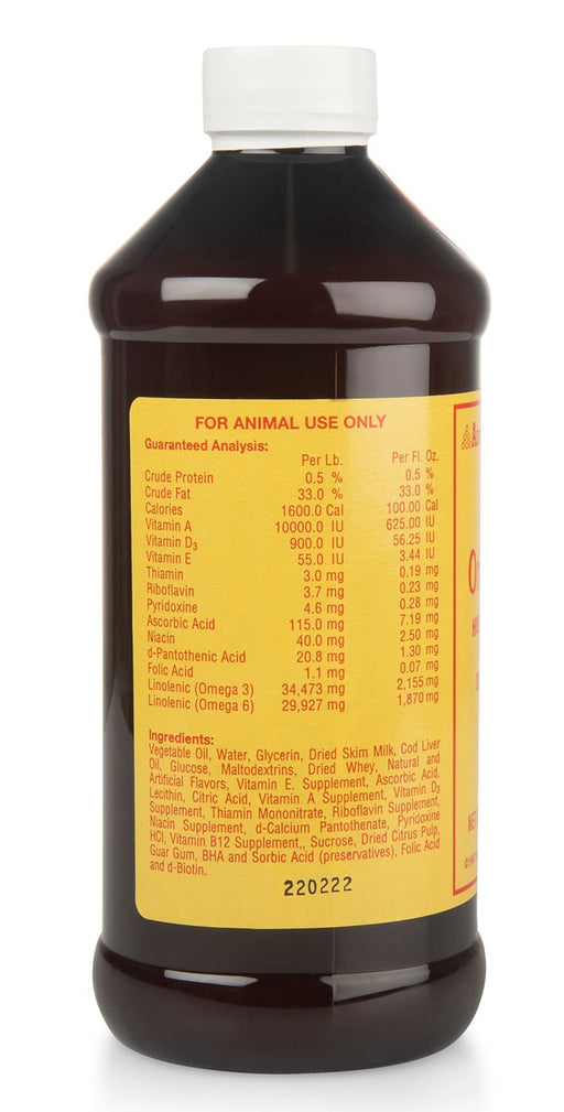 Omega - 3 Plus High Calorie Liquid, 16 oz - Jeffers - Animal Health & Wellness > Vitamins & Supplements