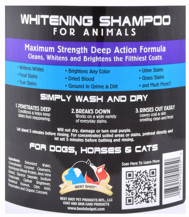 One Shot Whitening Shampoo - Jeffers - Animal & Pet Supplies > Pet Grooming > Pet Shampoo & Conditioner