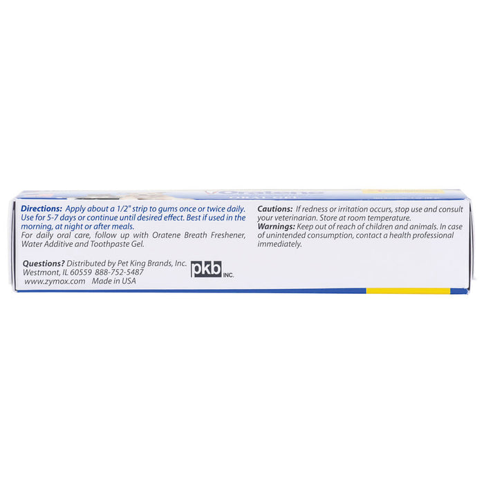 Oratene Veterinarian Antiseptic Oral Gel, 1 oz - Jeffers - Animal Health & Wellness > Oral Care