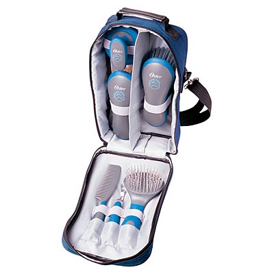 Oster 7 - Piece Horse Grooming Tool Kit, Navy - Jeffers - Horse Supplies > Horse Grooming