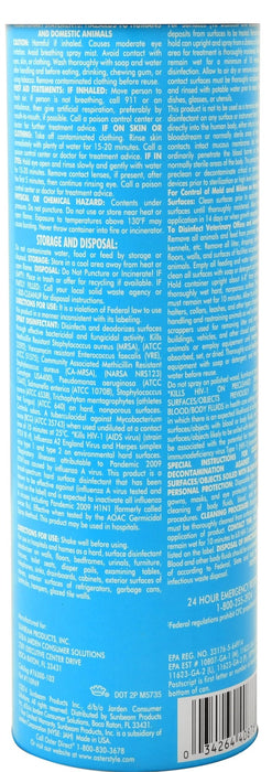 Oster Spray Disinfectant, 16 oz - Jeffers - Animal & Pet Supplies > Pet Grooming