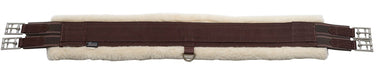 Perri's Nylon Fleece Lined Girth, Brown - Jeffers - Horse Supplies > Horse Tack > Cinches