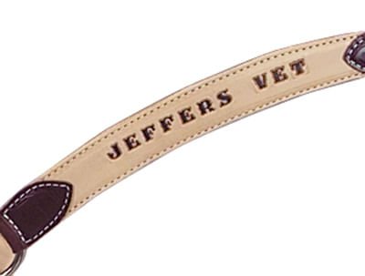 Personalized Leather Breast Collar - Jeffers - Horse Supplies > Horse Tack