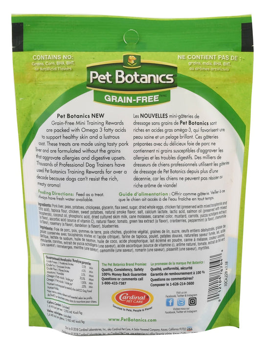 Pet Botanics Grain - Free Training Rewards Mini Treats, 4 oz - Jeffers - Dog Supplies > Dog Treats