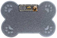 Pet Bowl Dining Mat Gray Bone - Jeffers - Dog Supplies > Dog Supplies