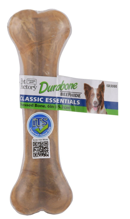 Pet Factory Natural Pressed Rawhide Bones - Jeffers - Dog Supplies > Dog Treats