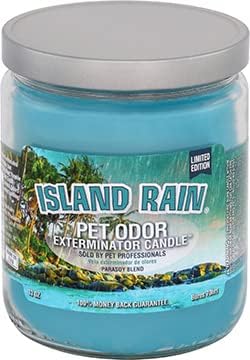 Pet Odor Exterminator Candle, Island Rain, 13 oz - Jeffers - Home Goods & Gifts > Home Decor and Candles for Home Improvement