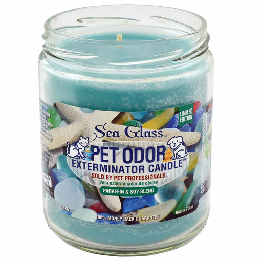 Pet Odor Exterminator Candle, Sea Glass, 13 oz - Jeffers - Home Goods & Gifts > Home Decor and Candles for Home Improvement