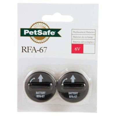 PetSafe Batteries (RFA - 67D), 2 pack - Jeffers - Animal & Pet Supplies > Pet Muzzles