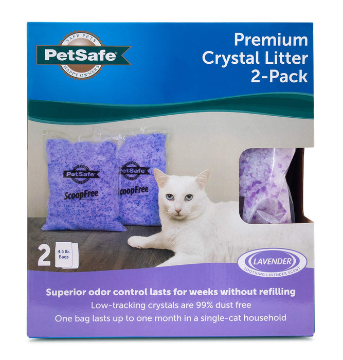 PetSafe Deluxe Crystal Litter Box System (& Accessories) - Jeffers - Cat Supplies > Cat Litter Boxes