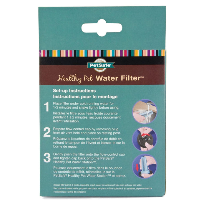 PetSafe Healthy Pet Water Filter, 2 pk - Jeffers - Animal & Pet Supplies > Pet Bowls, Feeders & Waterers