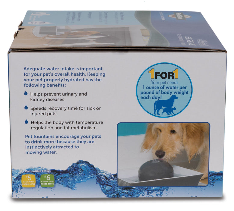 PetSafe Seascape Pet Fountain - Jeffers - Animal & Pet Supplies > Pet Bowls, Feeders & Waterers