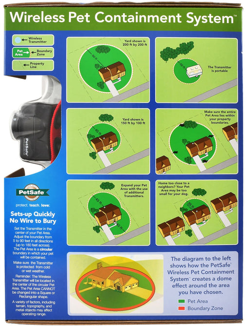 PetSafe Wireless Containment System (& Accessories) - Jeffers - Animal & Pet Supplies > Pet Containment Systems