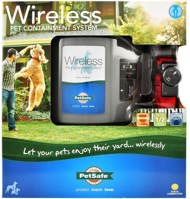 PetSafe Wireless Containment System (& Accessories) - Jeffers - Animal & Pet Supplies > Pet Containment Systems