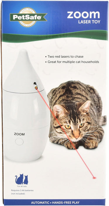 PetSafe Zoom Rotating Laser Cat Toy - Jeffers - Cat Supplies > Cat Toys