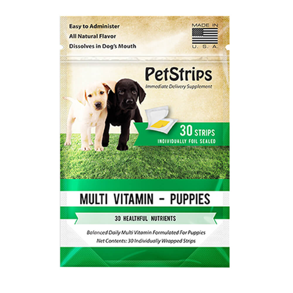 PetStrips Multi Vitamin Puppies, 30 Strips - Jeffers - Animal Health & Wellness > Vitamins & Supplements