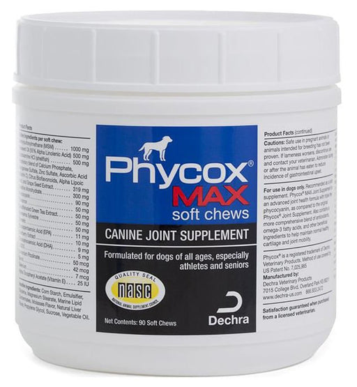 Phycox MAX Joint Supplement Soft Chews, 90 ct - Jeffers - Animal Health & Wellness > Joint Health