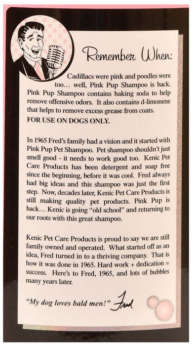 Pink Pup Deodorizing Pet Shampoo - Jeffers - Animal & Pet Supplies > Pet Grooming > Pet Shampoo & Conditioner