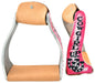 Pink Showman Cowgirl Up Stirrups - Jeffers - Horse Supplies > Horse Tack > Stirrups