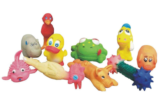 Pip Squeaks Latex Dog Toys, each (Assorted) - Jeffers - Dog Supplies > Dog Toys