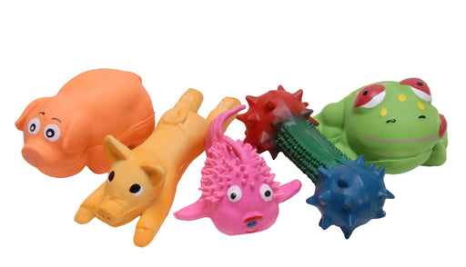 Pip Squeaks Latex Dog Toys, each (Assorted) - Jeffers - Dog Supplies > Dog Toys