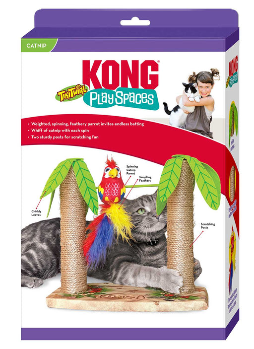 Play Spaces Cat Tiki Twirl - Jeffers - Cat Supplies > Cat Toys