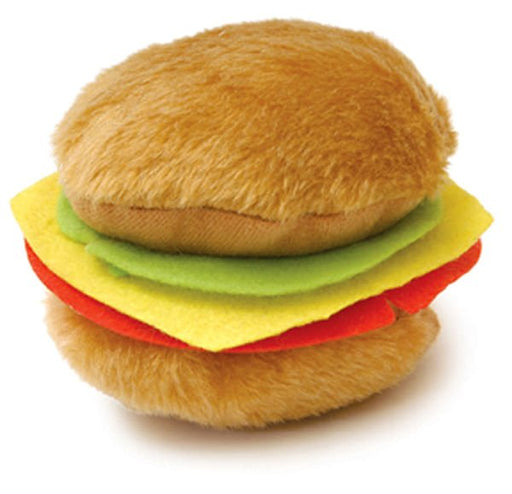 Plush American Cuisine Dog Toys - Hamburger/Hotdog - Jeffers - Dog Supplies > Dog Toys