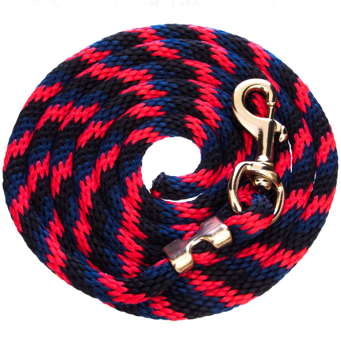 Poly Twisted Lead Ropes, 10' - Jeffers - Horse Supplies > Horse Tack > Horse Leads