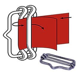 Polytape End Buckle, pkg of 3 - Jeffers - Farm & Ranch Supplies > Fencing & Barriers