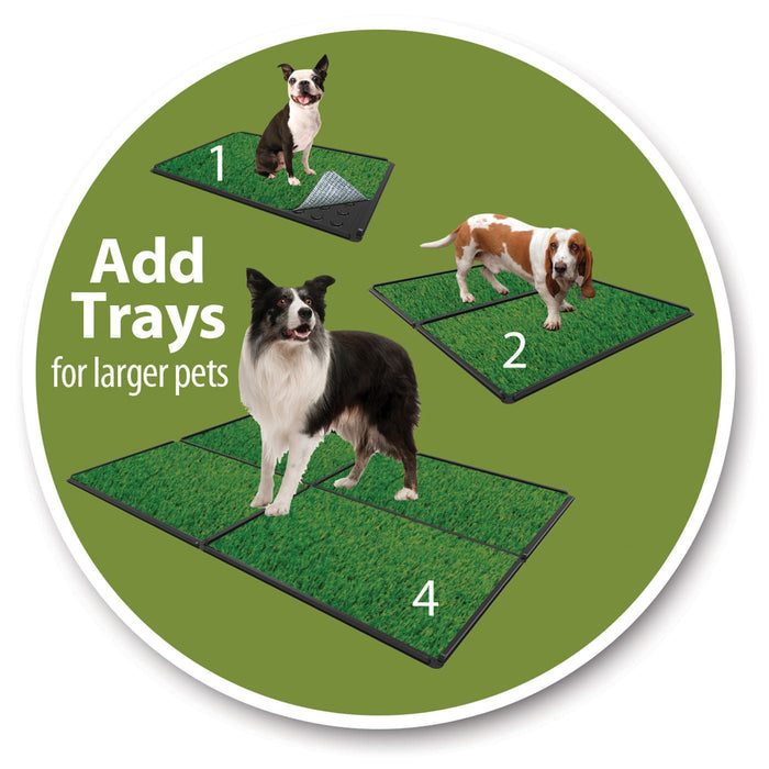 PoochPad Indoor Turf CLASSIC Premier Dog Potty System - Jeffers - Animal & Pet Supplies > Pet Training Aids