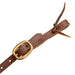 Poplar Head Saddlery Oiled Harness Leather Browband Headstall w/ Waterloop Ends - Jeffers - Horse Supplies > Horse Tack > Bridles & Headstalls