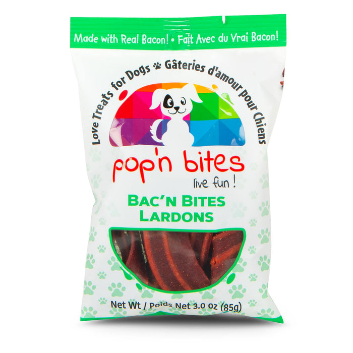 Pop'n Bites Bac'n Bites 3.5oz - Jeffers - Dog Supplies > Dog Treats