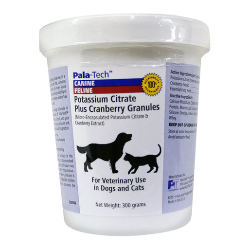 Potassium Citrate Plus Cranberry Granules, 300 Gram Jar - Jeffers - Animal Health & Wellness > Animal Health & Wellness