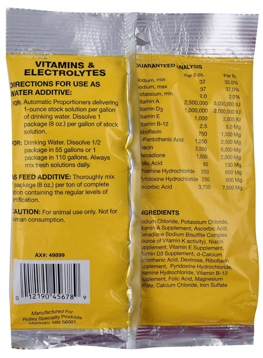 Prairie Pride Vitamins & Electrolytes, 8 oz - Jeffers - Animal Health & Wellness > Vitamins & Supplements