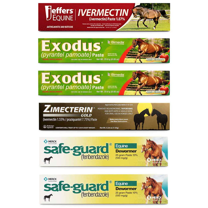 Premium Horse Wormer Kit - Jeffers - Animal Health & Wellness > Medicine