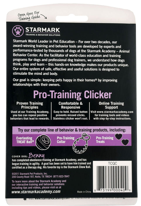 Pro - Training Pet Training Clicker, each - Jeffers - Animal & Pet Supplies > Pet Training Aids