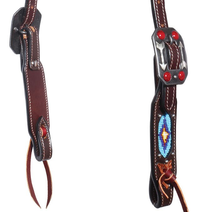 Professional's Choice Beaded One-Ear Headstall