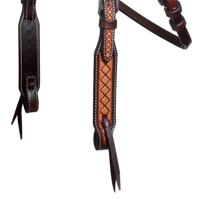 Professional's Choice Crosshatch Browband Headstall