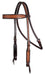 Professional's Choice Crosshatch Browband Headstall - Jeffers - Horse Supplies > Horse Tack > Bridles & Headstalls