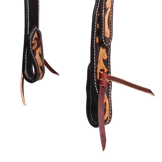 Professional's Choice Floral Split Ear Headstall