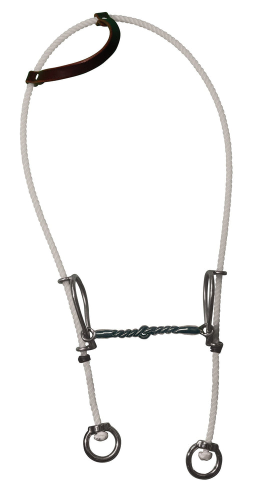 Professional’s Choice Half and Half Rope Gag - Jeffers - Horse Supplies > Horse Tack > Bridle Bits