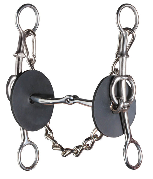 Professional’s Choice Smooth Snaffle Elevation Gag Bit - Jeffers - Horse Supplies > Horse Tack > Bridle Bits