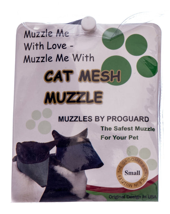 ProGuard Mesh Cat Muzzle - Jeffers - Cat Supplies > Cat Apparel > Cat Collars, Harnesses, & Leashes