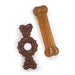 Puppies Teething Chew Ring Bone - Jeffers - Dog Supplies > Dog Toys