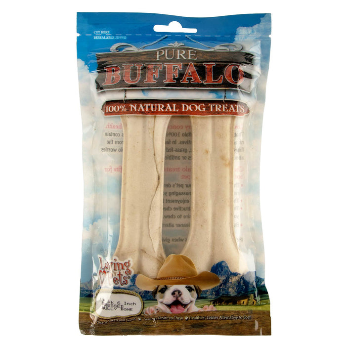 Pure Buffalo Pressed Bully Bone - Jeffers - Dog Supplies > Dog Treats